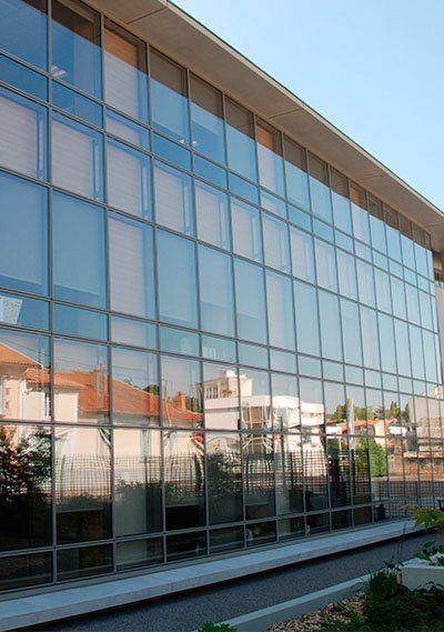 glassinov Mur rideau